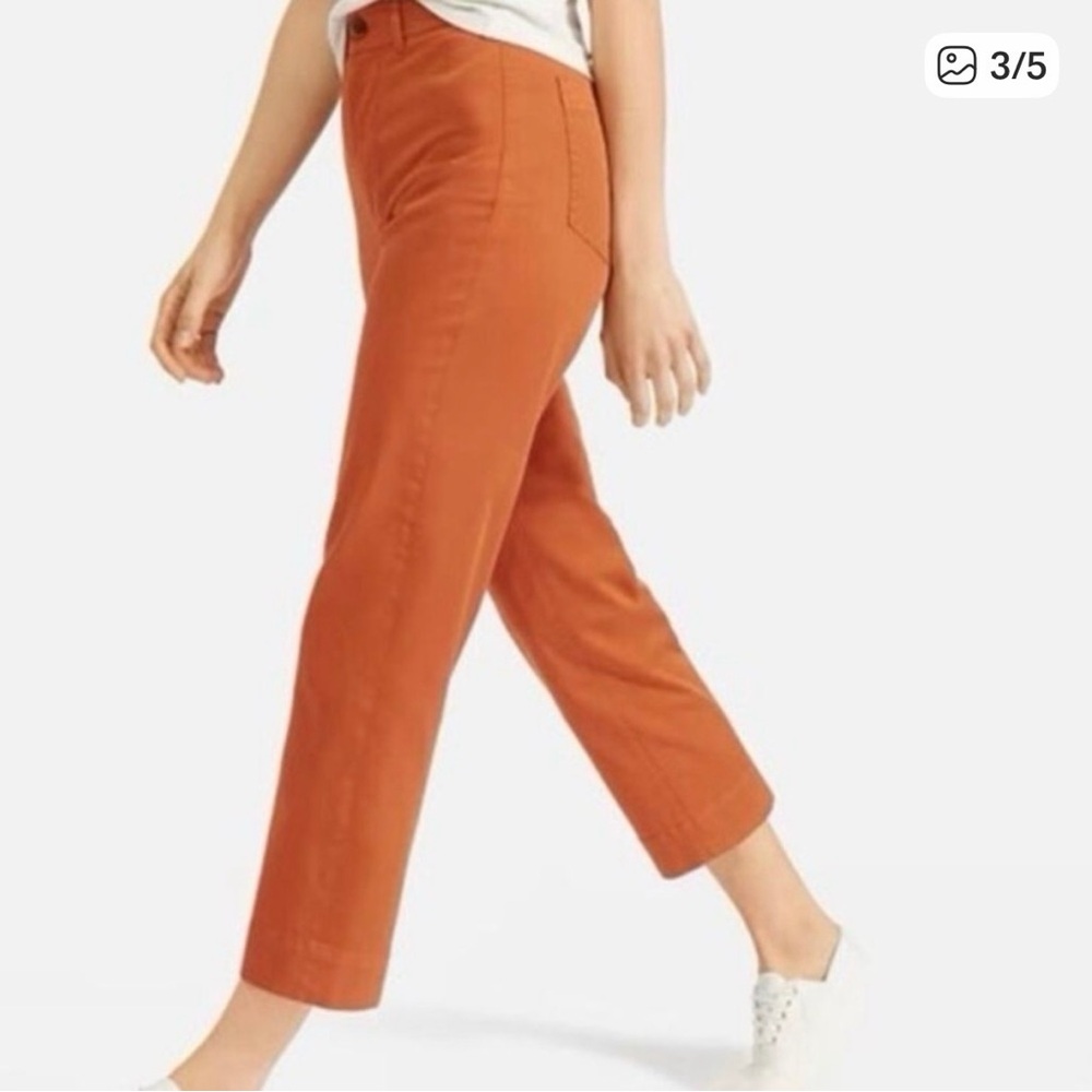 Everlane Women's Orange Pants